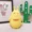 Cốc nhỏ màu vàng gà mẫu giáo bé học sinh rơm thủy tinh trẻ em dễ thương gà phim hoạt hình cốc nước động vật - Tách bình giữ nhiệt mini