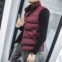 Vest nam mùa thu đông Phiên bản Hàn Quốc của xu hướng đẹp trai ấm áp vest dày vest nam xuống áo khoác cotton quần áo nam cao cấp