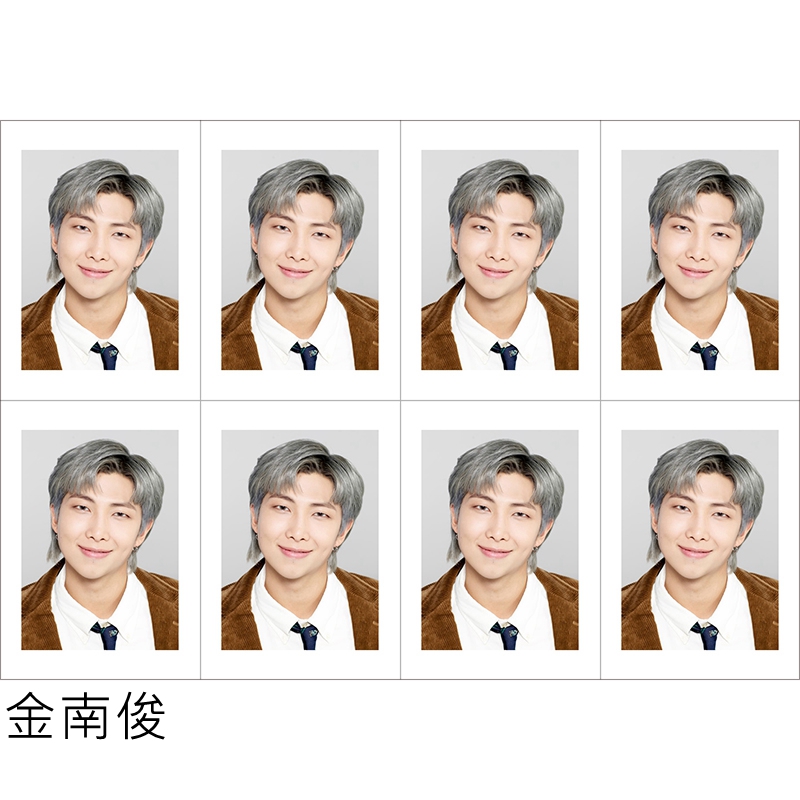 Jin NanjunBulletproof Youth League FESTA8THANNIVERSARY8  periphery Same One inch ID Photo