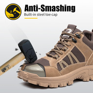 Giày bảo hiểm lao động cao cấp nam thoáng khí chống va đập chống đâm thủng 3537 quân đội đầu thép ba lớp bảo hiểm cũ 3515 công trường đặc biệt giầy bảo hộ cao cấp ủng bảo hộ jogger