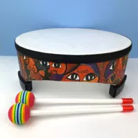 10 -INCH Цветочный карликовый барабан