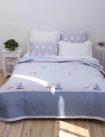Hàn Quốc bí mật trải giường chăn bông tấm nệm rửa nệm phủ hai mặt bông chéo bông mùa hè mát er - Trải giường ga trải giường cotton