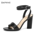 Daphne / Daphne hè từ mới thời trang khóa mở dép nữ cao gót hoang dã 1018303049 - Sandal Sandal
