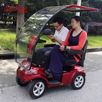 Xe tay ga vô hiệu hóa xe bốn bánh Weizhiqun 4034 với ghế đôi để đón xe ắc quy - Xe đạp điện xe đạp điện osakar