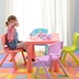Gia đình nhà bằng phân phân đồ nội thất di động tủ trẻ em giường mẫu giáo bàn ghế màu trẻ em phòng phim hoạt hình Phòng trẻ em / Bàn ghế