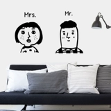 Love Wall Yi Meng Пара теплые и милые узоры угловая шкаф