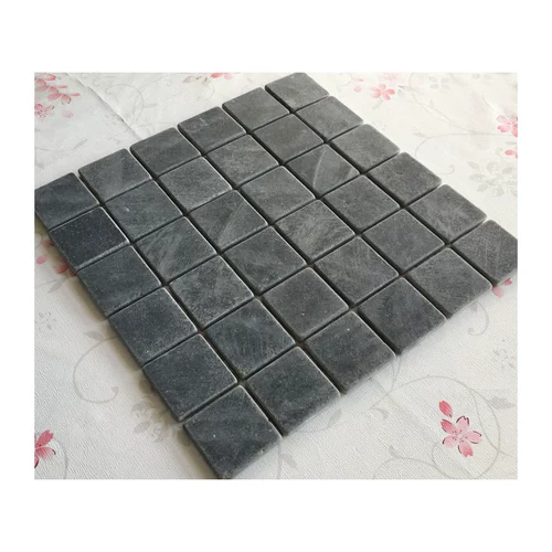 Черная ретро мраморная китайская мозаика на стену