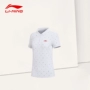 Authentic Li Ning 2018 mùa thu mới của dòng thời trang thể thao nữ áo polo ngắn tay APLN142 áo polo aremi