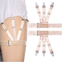 Cố định áo sơ mi hem kim loại chân nhẫn garter duckbill clip nóng bán khóa nam nữ ăn mặc cố định trượt - Nịt Tất dây đai bó sát