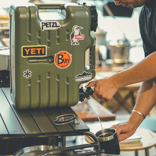 Mu Gao Flute Flute Buckte с смесителем автомобиль самостоятельно, приводящий к хранению воды чистый домохозяйство для хранения воды -пластиковое ведро