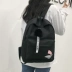 Schoolbag nam sinh viên phiên bản Hàn Quốc Balo học sinh Harajuku ba lô vải xu hướng thời trang 