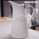 Керамический горшок с керамическим молоком (пусто)