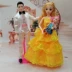 Cặp vợ chồng Barbie Bộ quá khổ Cô bé Lọ Lem Hoàng tử Công chúa Món quà cưới Chàng trai và Cô gái Đồ chơi Sinh nhật - Búp bê / Phụ kiện búp bê chibi Búp bê / Phụ kiện