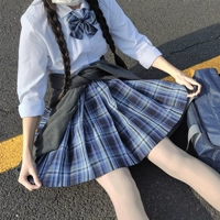 Радужная оригинальная студенческая юбка в складку, мини-юбка для школьников