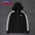 Adidas Adidas Men Sports Casual Trùm đầu Chạy Đào tạo Áo khoác đan S98786 áo khoác the thao nam cao cấp Áo khoác thể thao / áo khoác