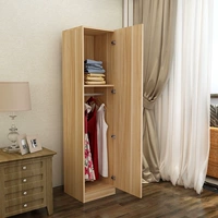 Phòng ngủ nhỏ hoàn thiện phong cách Hàn Quốc tủ khóa phân loại tươi sáng đơn cổ điển và dày dày tủ để giày dép