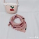 [Маленький квадратный шарф-цветочный порошок]