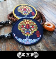 宸 罡 霁 sáu cửa thêu ma thuật dán chương tinh thần chương armband Trung Quốc phong cách chiến thuật ba lô dán chương bổ sung con huy hiệu miếng dán trang trí quần áo tiện dụn