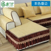 Sofa đệm mùa hè mahjong mat sofa set new vertical side Châu Âu chaise longue sofa mát pad đệm ghế đệm tùy chỉnh