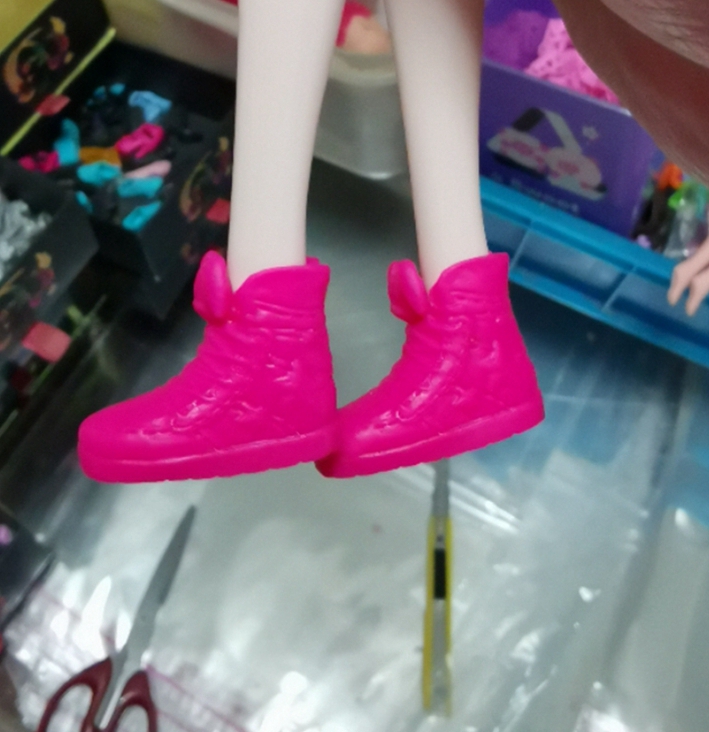 Redbrand Changing clothes Bobbi doll parts Flat shoes Chinese doll Xinyi doll shoes Flat shoes gym shoes
