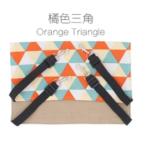 Модель оранжевого треугольника холста