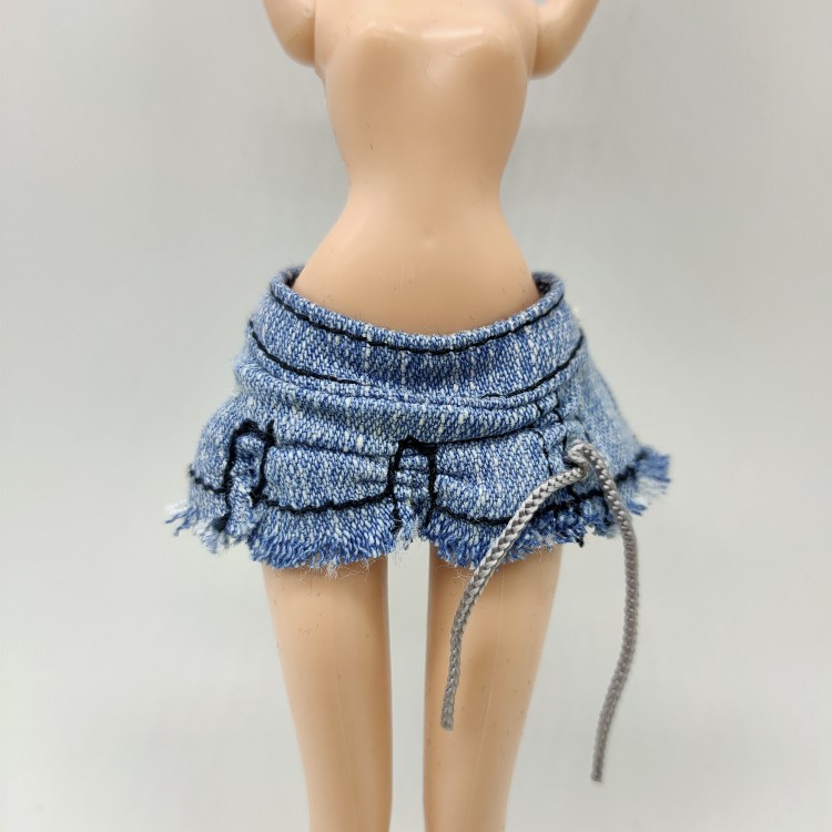 11bulk cargo Bates Strange height doll princess series parts skirt clothes Jeans latest fashion fashion Changing clothes Toys