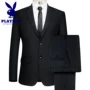 Playboy nam phù hợp với hai mảnh kinh doanh phù hợp với áo khoác phiên bản tùy chỉnh của công việc chuyên nghiệp phù hợp với nam nhỏ - Suit phù hợp quần áo nam 
