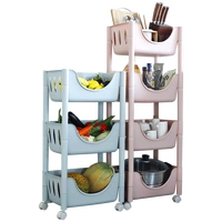 Kệ bếp tầng nhiều tầng lưu trữ kệ rau cung cấp thiết bị nhỏ cửa hàng bách hóa giỏ phòng ngủ ký túc xá - Trang chủ giá để gia vị