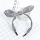 Phiên bản Hàn Quốc hoang dã của tai thỏ headband rộng kẹp tóc Hàn Quốc ngọt ngào đơn giản rửa mặt áp lực phụ kiện đầu headband - Phụ kiện tóc