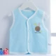 Cowpea Dragon Baby Cotton Vest Mùa hè Áo khoác một lớp cho bé Mùa xuân và mùa thu Vest mỏng nam và nữ Vest - Áo ghi lê