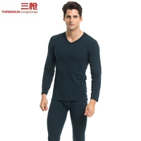 V -neck темно -зеленый