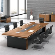 Bàn hội nghị của công ty Zeng bàn đàm phán hình chữ nhật bàn tiếp tân đơn giản hiện đại ghế văn phòng nội thất văn phòng lớn - Nội thất văn phòng
