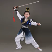 Trang phục trẻ em, Hanfu, con trai, trẻ em, thực hành cổ xưa, Wufu, con trai, anh hùng, anh hùng, biểu diễn, trang phục - Trang phục váy công chúa mầm non