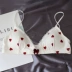 Strawberry Pie Girl underwear Sweet Art Sữa Silk Bra Quần lót Áo ngực Nhật Bản tươi - Bộ đồ lót Bộ đồ lót