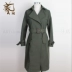 Áo khoác nữ chính hãng Yiyu 2019 Xuân mới Thời trang Thành phố Áo khoác gió hoang dã H3F20 - Trench Coat Trench Coat