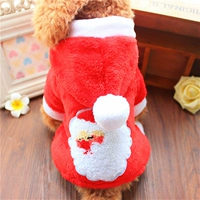 Санта -Клаус пожилые плаща красные