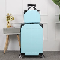 Светло -голубая детская коробка