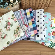 Super ~ giá trị cotton vải thô in ấn vải nhỏ mùa hè mát mẻ mềm mat giường pillowcase có thể được trang bị với ba bộ