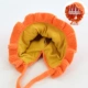 Хлопок, выложенная с помощью шляпы с примиркой апельсин