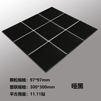 Матовый черный