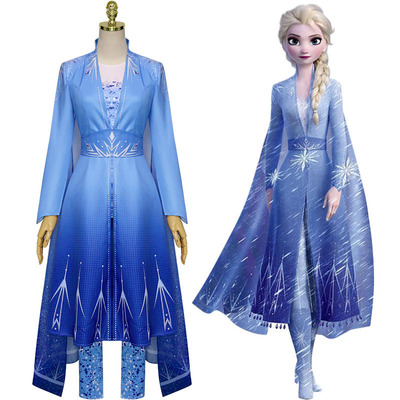 taobao agent Small princess costume, dress for princess, “Frozen”, cosplay