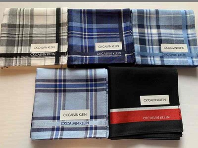 Бесплатная доставка 2 штук из Японии. Хлопковый носовой платок/полотенце CalvinKlein CK производства Японии, Китая и западных стран.