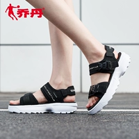 Giày nữ Jordan Sandals 2019 Mùa hè Mới Velcro Giày đế bằng nữ Giày đế mềm nhẹ Giày đi biển - Giày thể thao / sandles giày quai hậu
