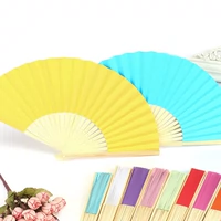 Tự làm màu gấp fan trẻ em của sơn màu trắng fan mẫu giáo sáng tạo nguyên liệu handmade quạt giấy đồ chơi