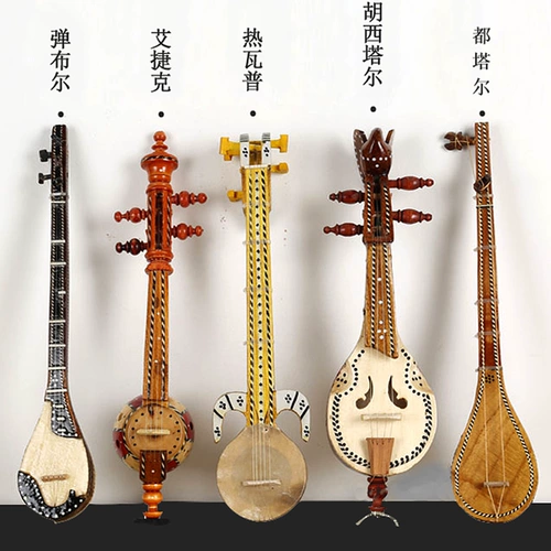 Этнические музыкальные инструменты ручной работы, комплект, сувенир, маленький набор, украшение