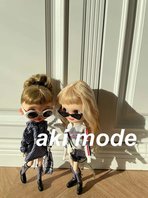 taobao agent Akimode limited small cloth six -point doll OB24 body baby clothes Blythe baby sweater jacket