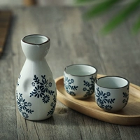 Sake Cup Sake Nồi Nhỏ Gốm Phong Lan Hộ Gia Đình Cup Wine Glass Wine Cellar Rượu Vang Dispenser Rượu Vang Trắng Cup bộ ly uống rượu vang