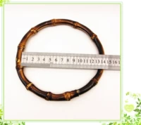 13 см. Внутренний диаметр темный бамбуковый круг одинокий