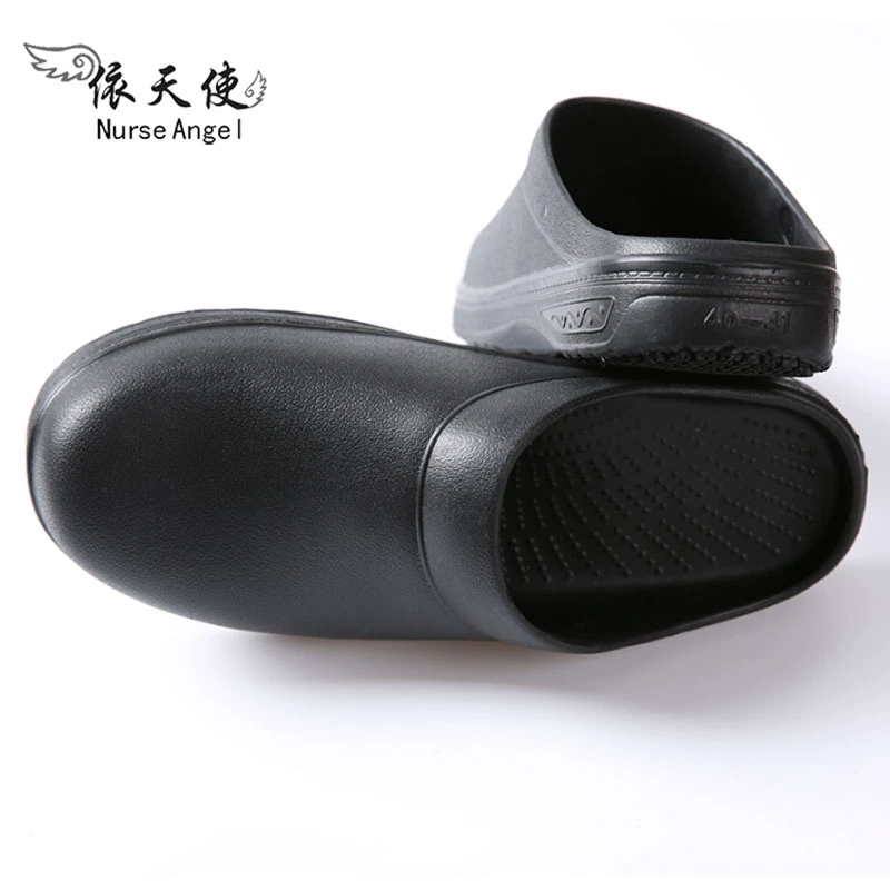 Thiên thần không xốp Theo các bác sĩ trượt EVA không trượt dép dép Baotou phẫu thuật phòng cung cấp giày giày sạch lớp vỏ dày 