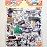New boy lính cảnh sát sticker trẻ em giáo dục đồ chơi dán lính pháo dán sinh viên dán - Đồ chơi giáo dục sớm / robot